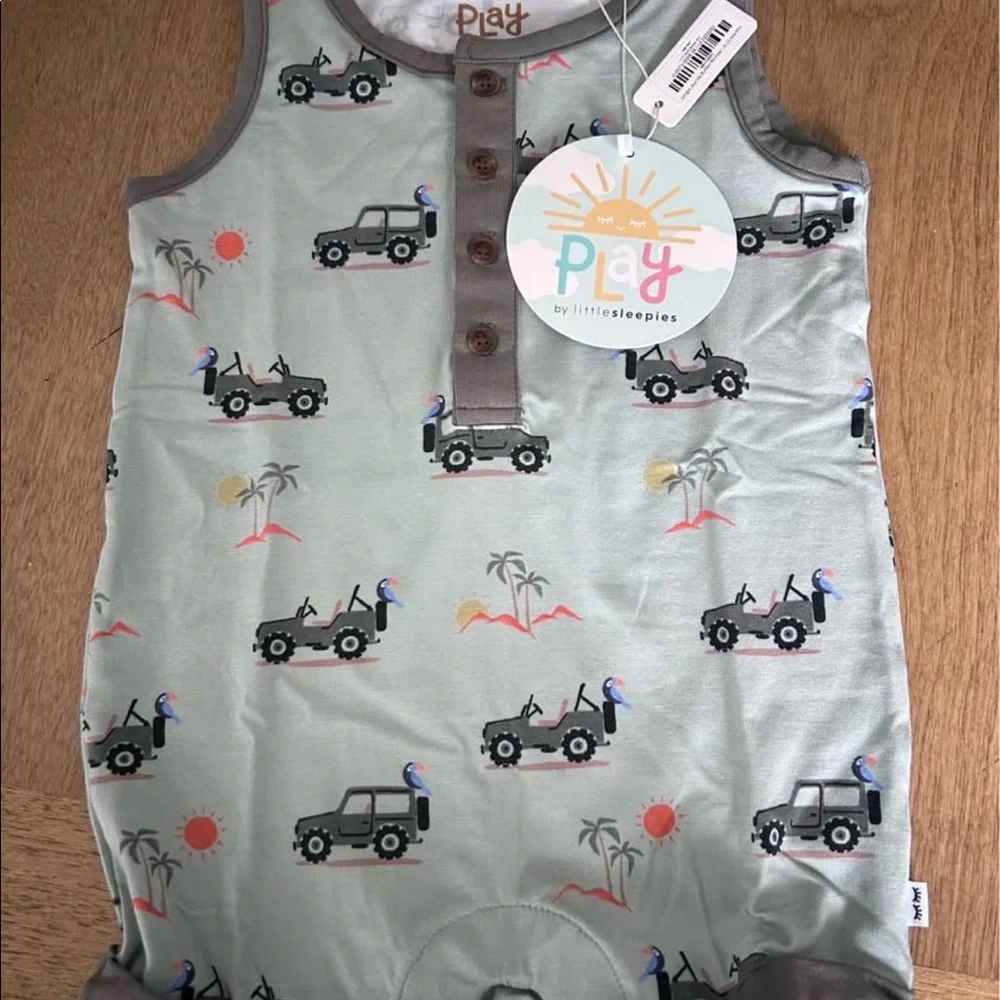 NWT Little Sleepies romper